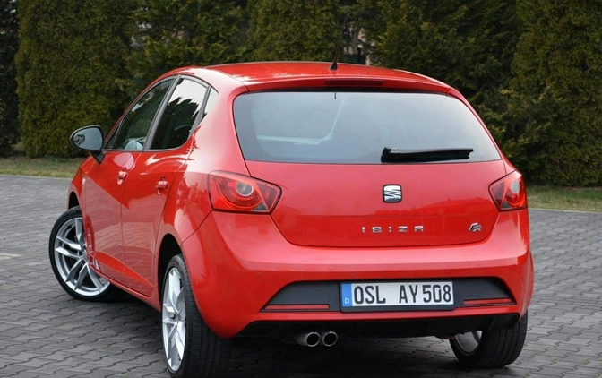 Seat Ibiza cena 26900 przebieg: 234100, rok produkcji 2012 z Borne Sulinowo małe 596